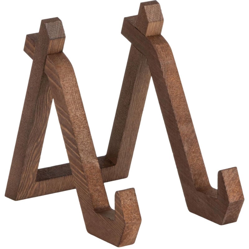 Dekorativer Tellerständer aus Holz, vielseitiger Tischtellerhalter, Präsentationsständer für Bilderrahmen, Bücher, Schallplatten, Tablets, kleine