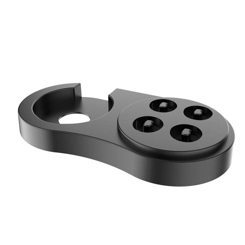 Der Zahnbürstenhalter für OralB IO3 IO4 IO5 IO6 Elektrische Zahnbürste, Ablage EB17, Bürstenkopf-Aufbewahrungshalterung, Schwarz