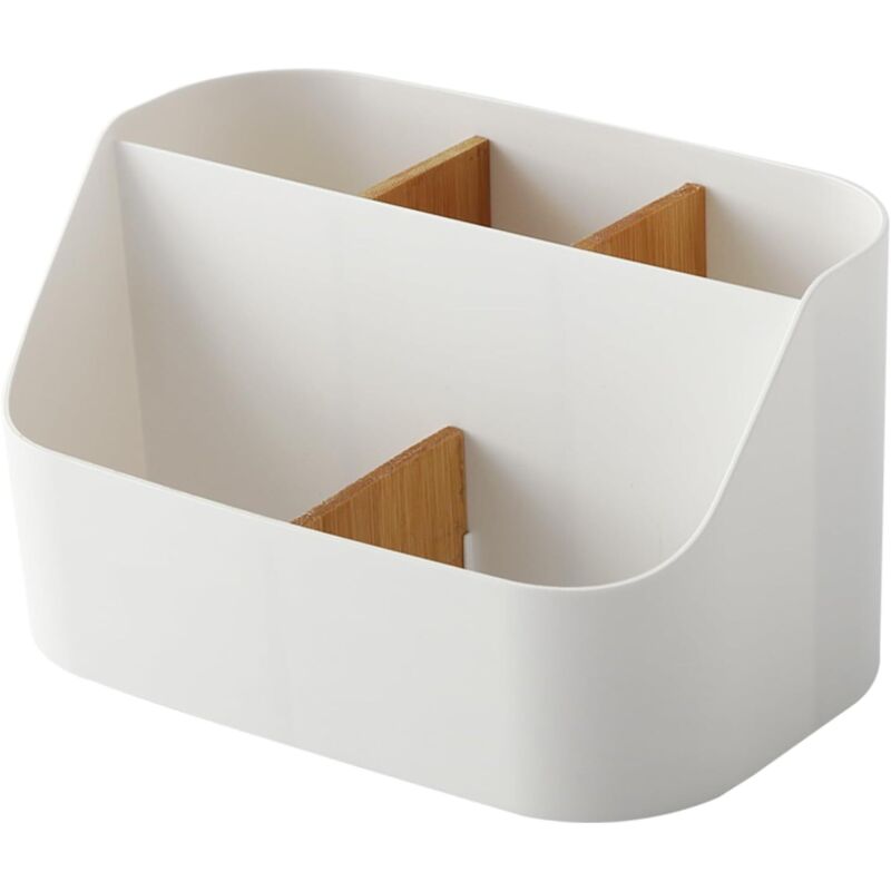 Desktop-Aufbewahrungsbox, Fernbedienungsständer, Kosmetik-Organizer, geeignet für Zuhause und Büro