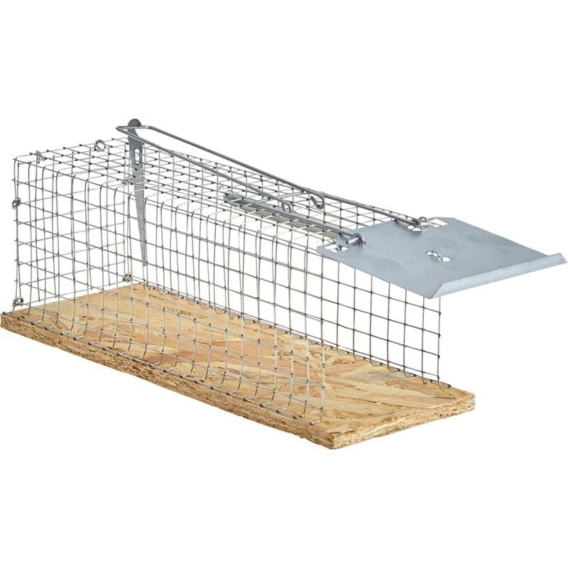 Drahtkastenfalle für Ratten mit 1 Einlauf