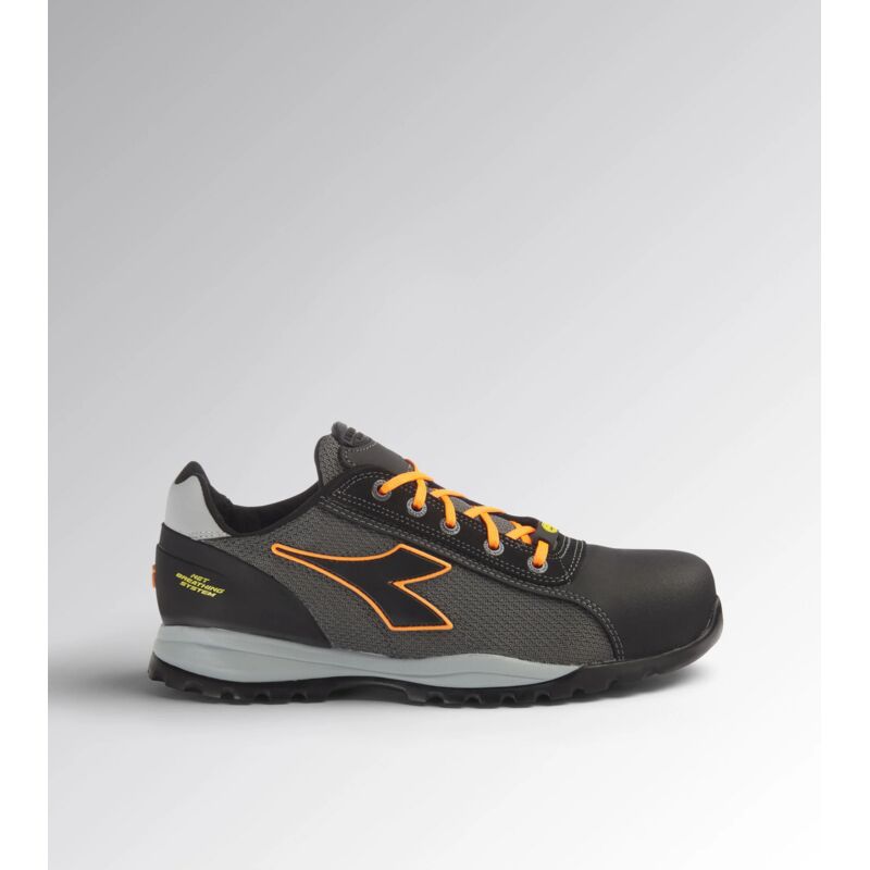Glove tech low pro S1P esd Arbeitsschuhe - 41 eu - Anthrazit/Orange - Diadora