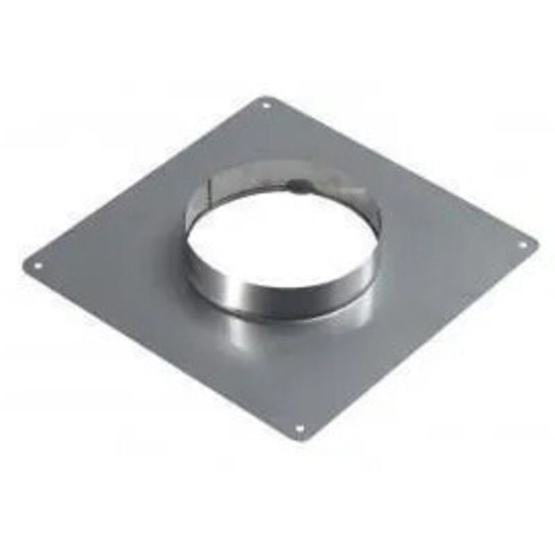 96125 TEN Plaque d'étanchéité TEN inox 350x350 D125mm