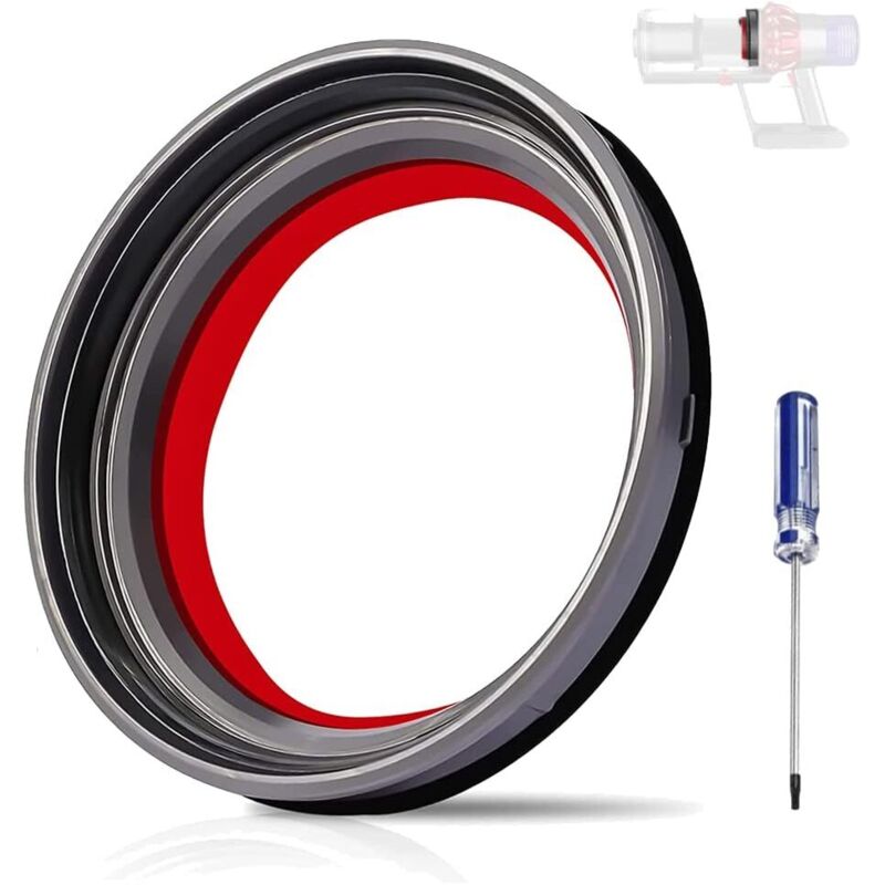 Dichtungsring für Dyson V10, fester Ersatzdichtungsring für Dyson V10, fester Dichtungsring oben auf dem Staubbehälter für Dyson V10 Staubsauger