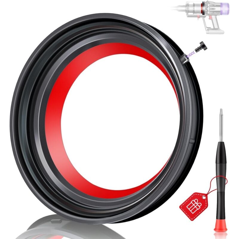 Dichtungsringteile für Dyson V10/SV12, Staubbehälter zum festen Dichtungsringersatz für Dyson V10 SV12 Staubsauger