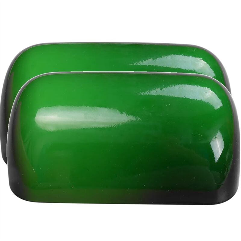 Die neue grüne Farbe Glas Banker Lampe Abdeckung/Bankers Lampe Glasschirm