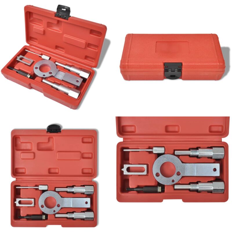 Vidaxl - Diesel-Einstellwerkzeug-Set Geeignet für Saab Vauxhall/Opel - Diesel-Zahnriemen - Werkstatt-Tools - Autoreparatur - Opel Reparatur - Saab