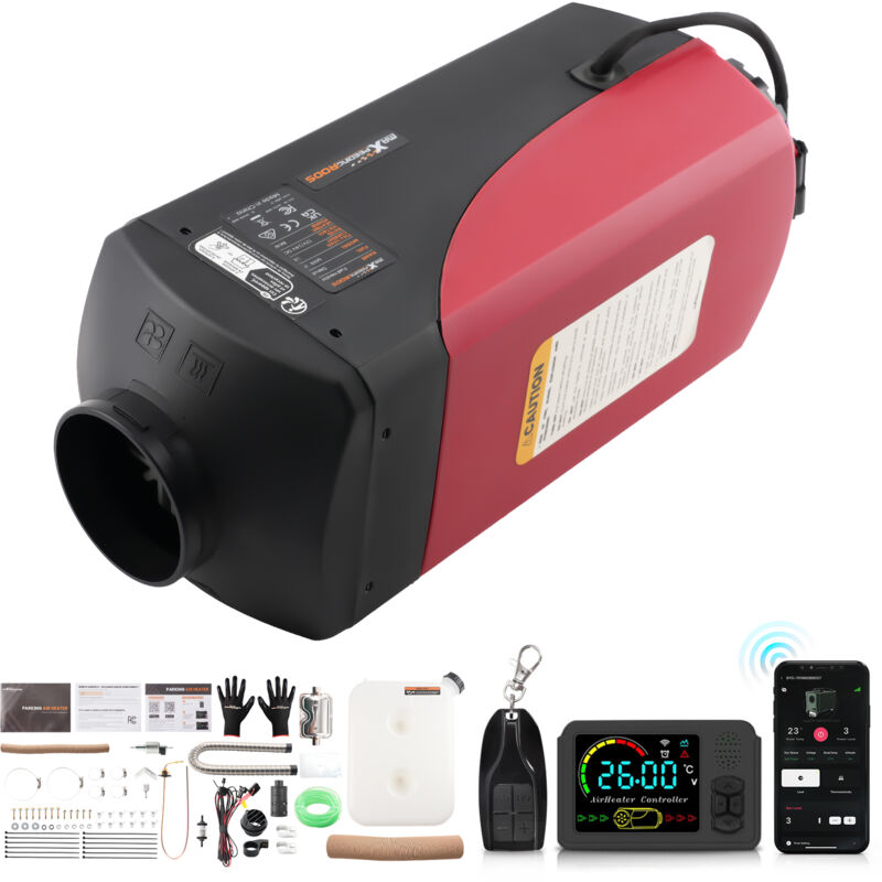 Diesel Standheizung 12V 24V 8KW for LKW Boot Wohnmobil mit Fernbedienung LCD App Start