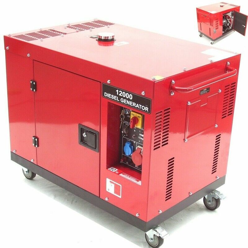 Diesel Stromerzeuger 12000 Notstromaggregat Aggregat 400V 230V Generator 06273