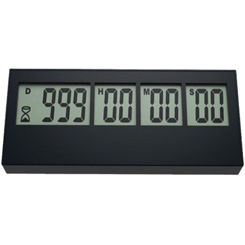 Digitales Countdown-Zeitmessgerät 999 Rückwärtszählung für Urlaub, Ruhestand, Hochzeit, Labor und Küche