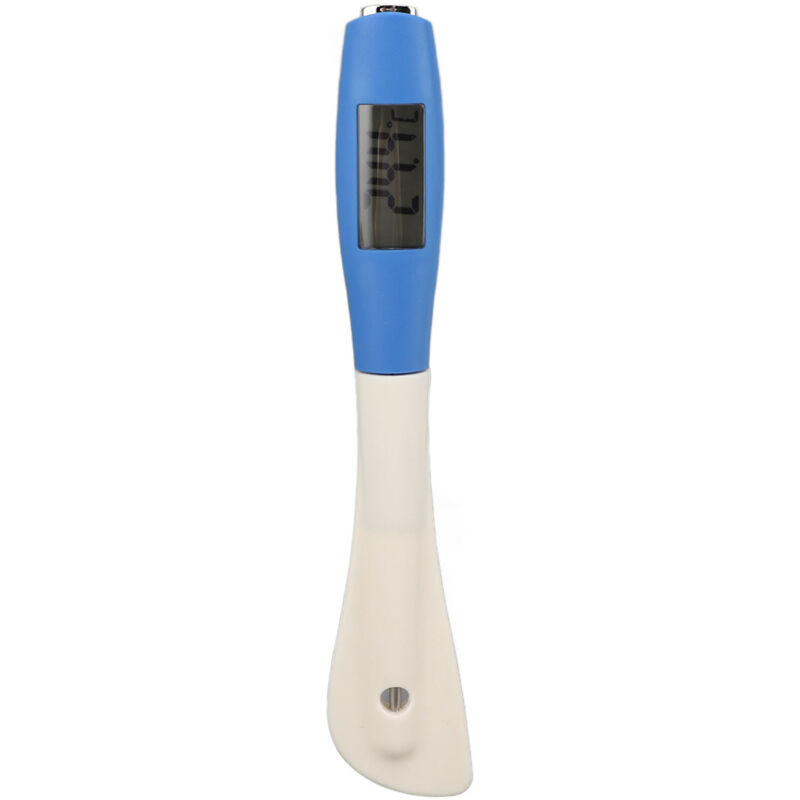 Digitales Silikon-Küchenthermometer mit integriertem Spatel, präzise für Schokolade, Marmelade und Fleisch, 160-mAh-Akku