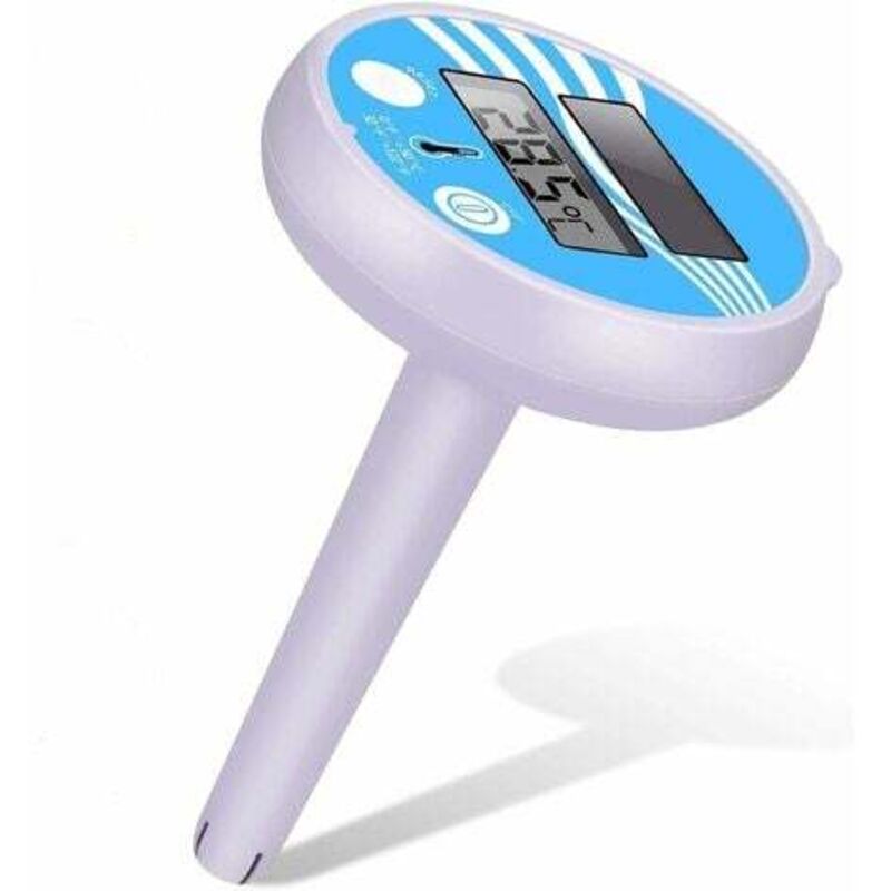 Digitales Solar-Pool-Thermometer, schwimmendes Pool-Thermometer, bruchsicheres Pool-Thermometer für Innen- und Außenpools, Spas