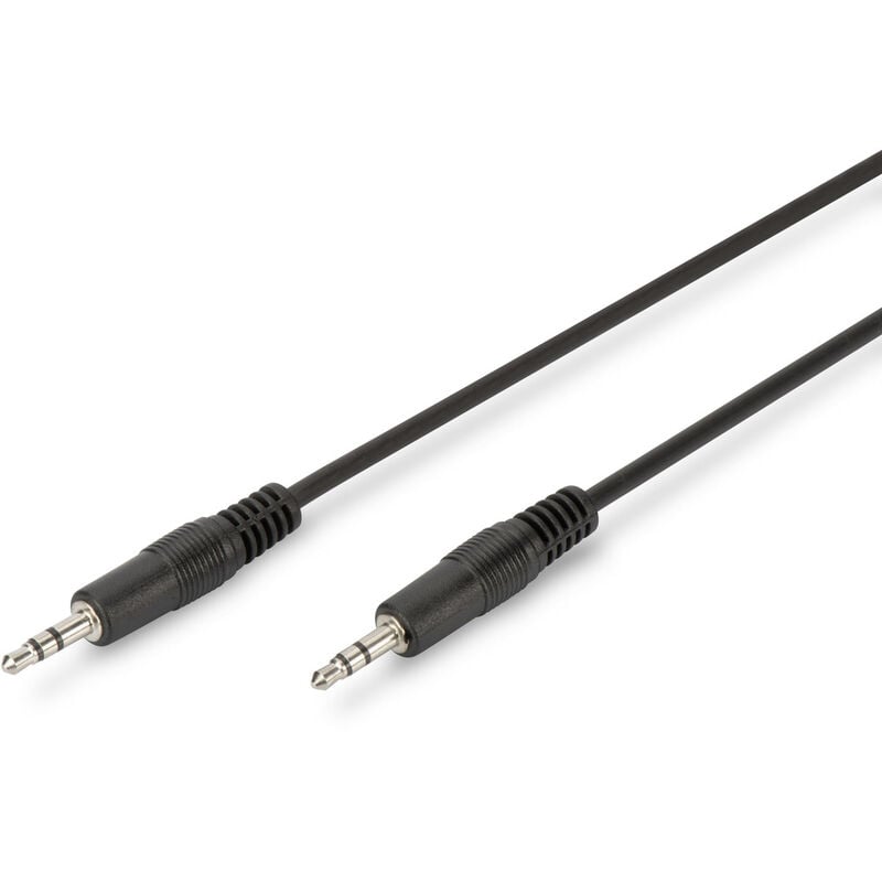 AK-510100-015-S Klinke Audio Anschlusskabel [1x Klinkenstecker 3.5 mm - 1x Klinkenstecker 3. - Digitus