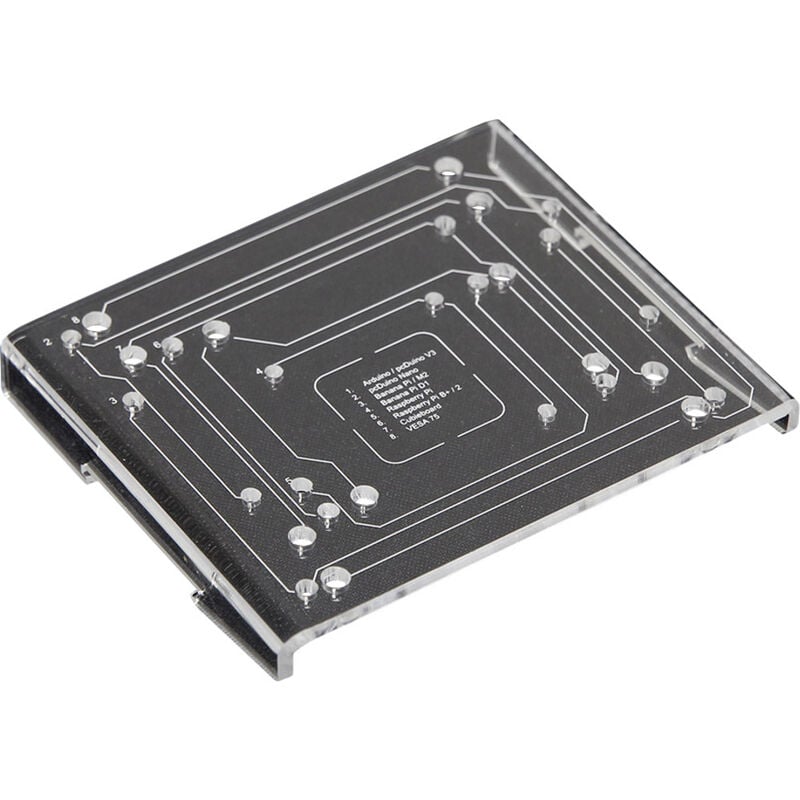 RB-DIN-Rail DIN-Rail-Halterung Passend für (Entwicklungskits): Arduino, Banana Pi, BeagleBoar - Joy-it