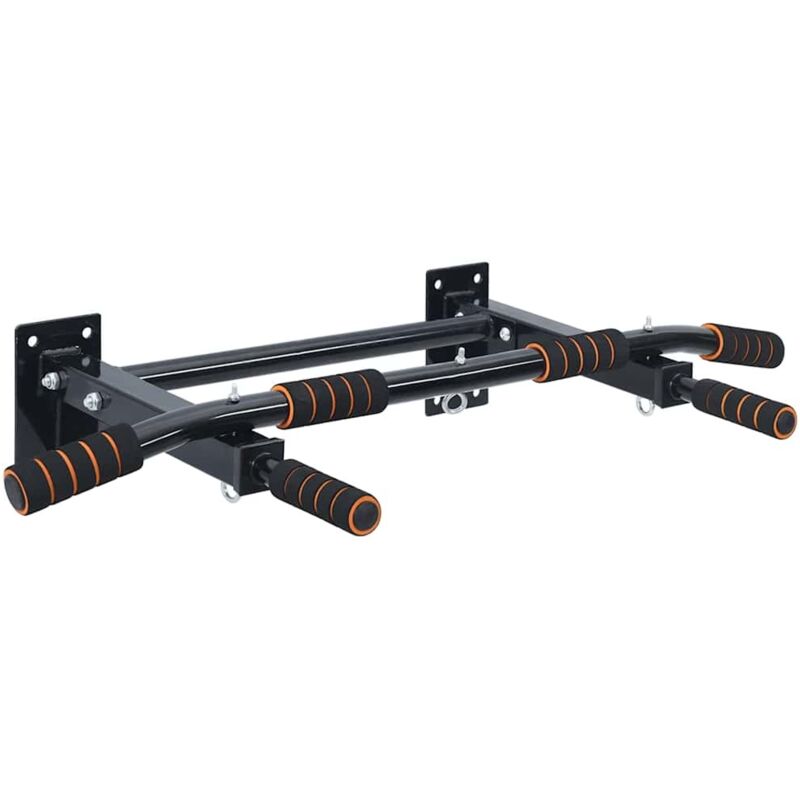 Klimmzugstange Schwarz, Rot 92 x 51 x 18 cm Vidaxl