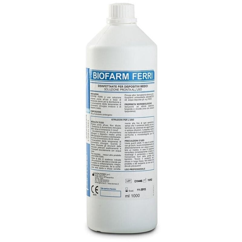 Trade Shop Traesio - Trade Shop - disinfettent 1000ML medical dispositiven igienizzanti sterilizza biofarm -