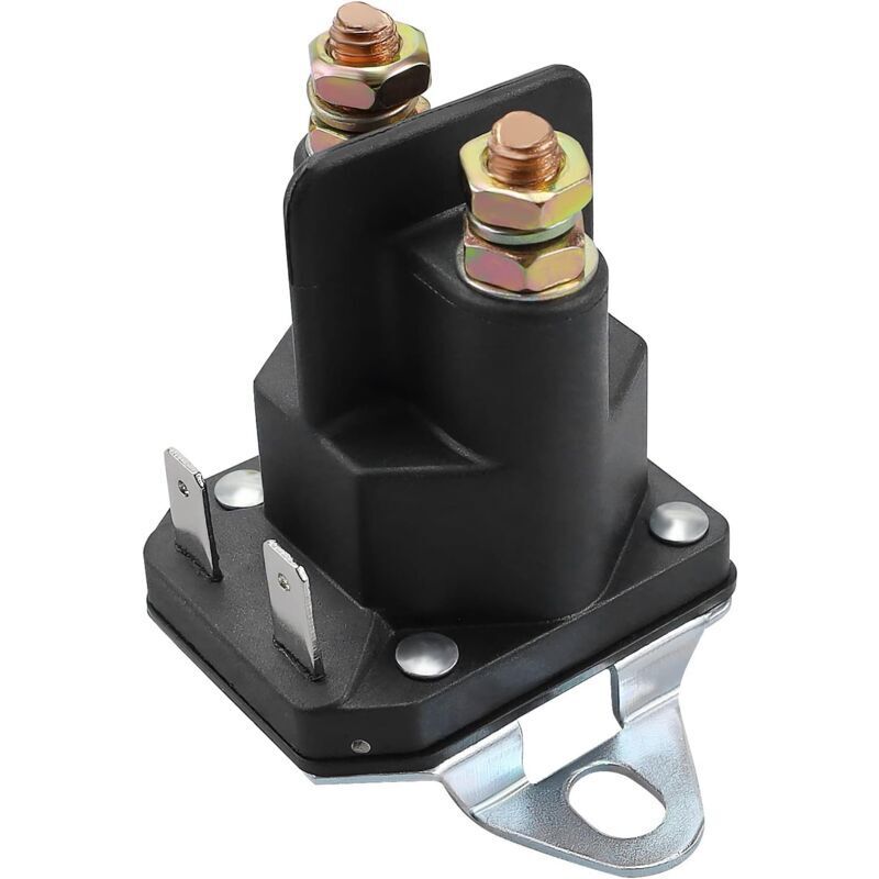 12 v 4-poliges Starter-Magnetrelais, 12-Volt-Schütz 762-1261-211-51, geeignet für Rasenmäher, Schneemobil, Golfwagen und Rasentraktor usw. - Dolaso