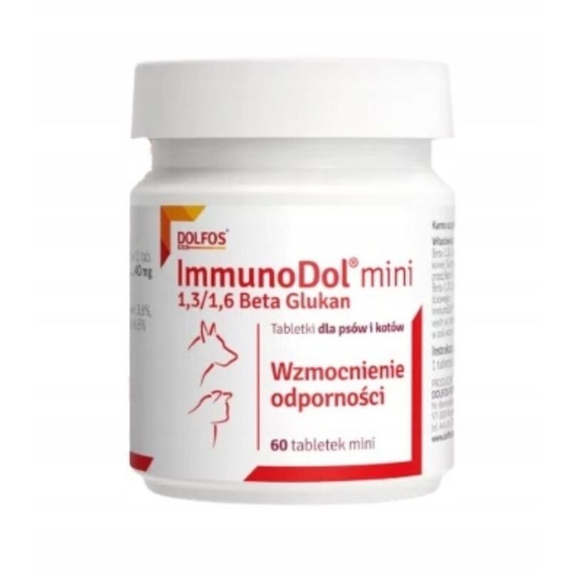 DOLFOS ImmunoDol MINI 60 Tabletten für Hunde und Katzen