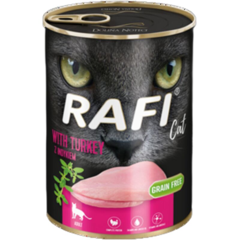 RAFI Cat mit Truthahn - Katzenfutter 400g