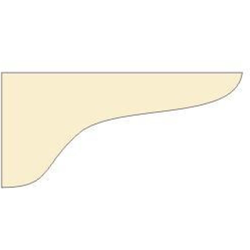 Dolle Konsole Holz Basic, Fichte roh, für 30er Regalböden Regalhalter