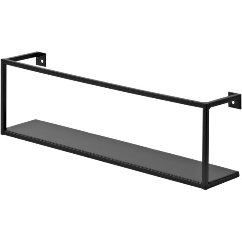 Dolle Wandregal Aquarium 40 x 8 cm schwarz Wandregal