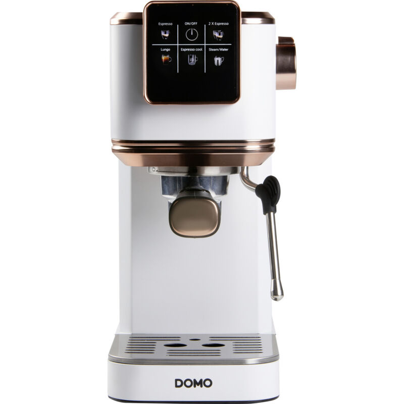 DOMO ESPRESSOMASCHINE 20Bar Espressomaschine Weiß