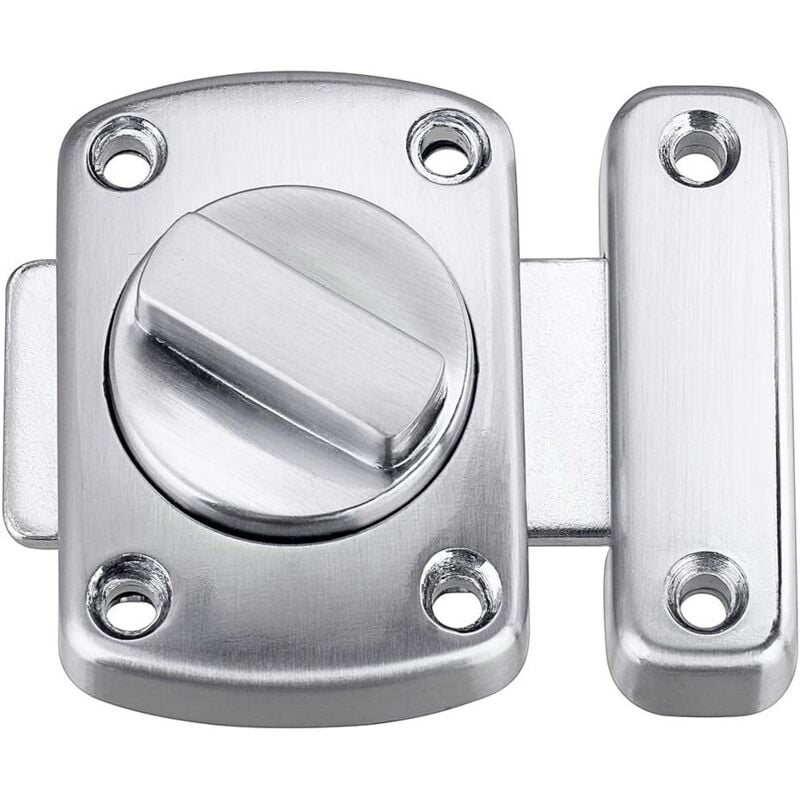 ZVD - Door Lock Door Bolt Bathroom Toilet Door Bolt Latch Cabinet Cupboard Shed Door Lock Bolt