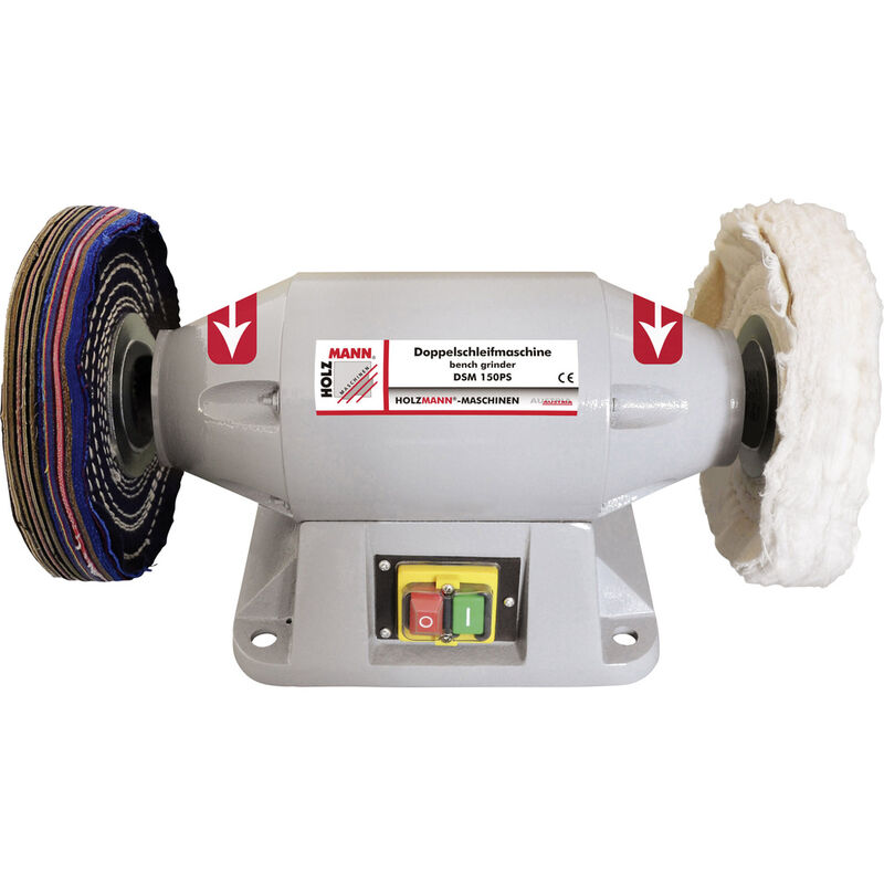 Maschinen DSM150PS230V DSM150PS230V Poliermaschine 520 w 150 mm - Holzmann