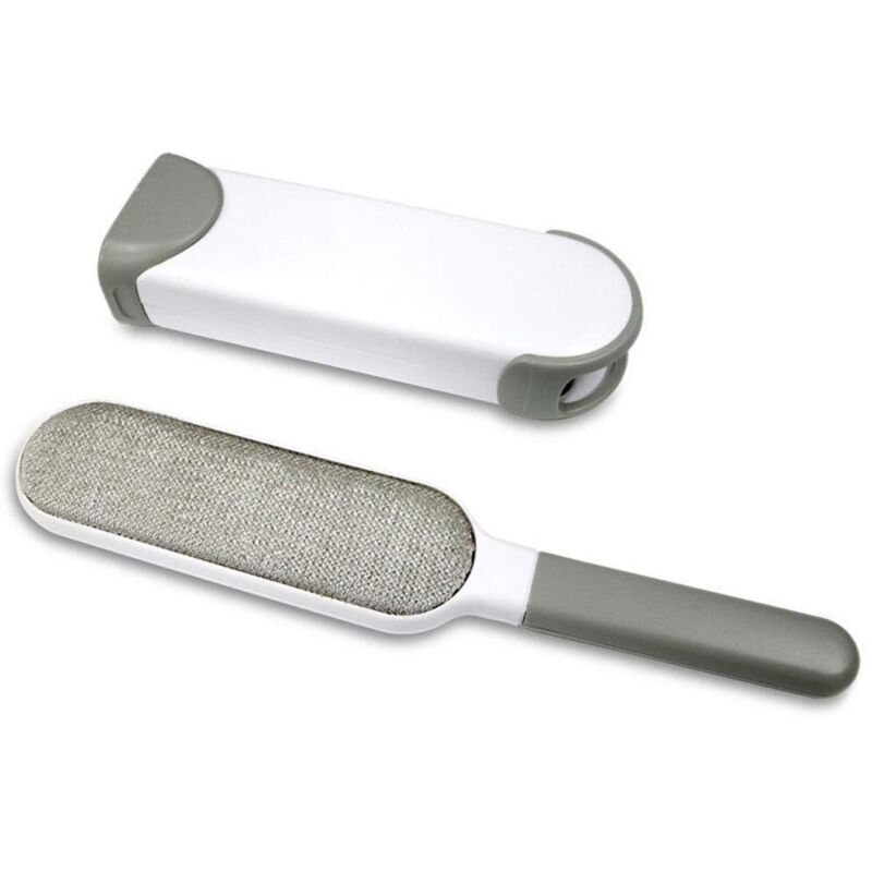 Doppelseitige elektrostatische Tierhaarentfernungsbürste, ideal zur Entfernung von Tierhaaren sowie Hunde- und Katzenhaaren.