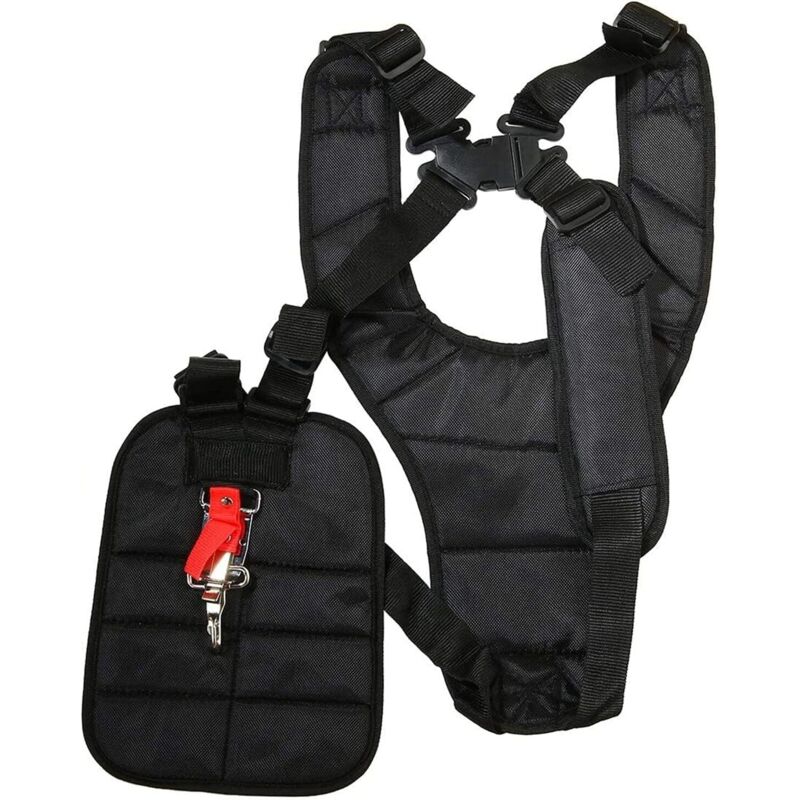 Doppelter Schultergurt für Rasenmäher, verstellbarer Schultergurt für Rasenmäher, Mäher-Schultergurt, Freischneider-Schultergurt, Mäher-Schultergurt