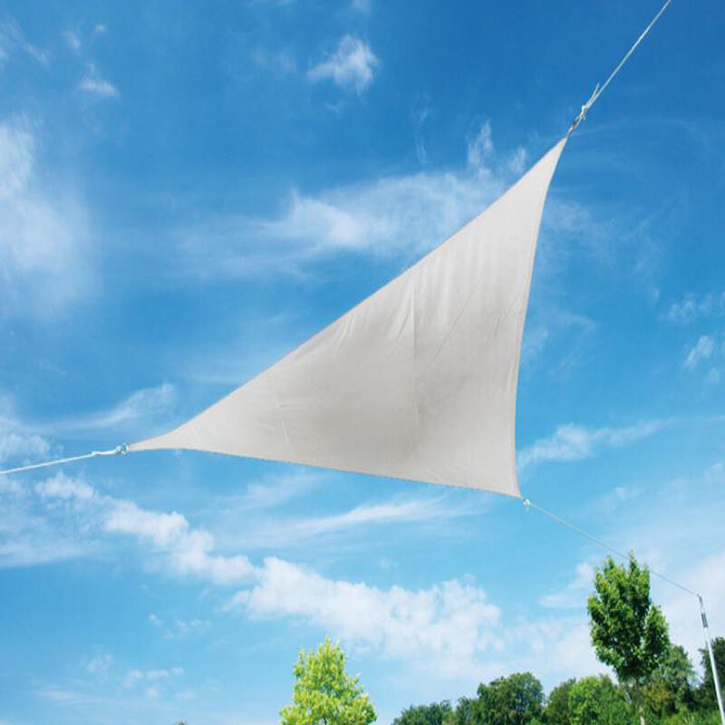 Sonnensegel 'AluPro 500 x 500 x 500' Dreieck, 5,00 x 5,00 x 5,00 m, weiß, Bezug aus 100% Polyester, 3,2 kg Sonnensegel 'AluPro 500 x 500 x 500'