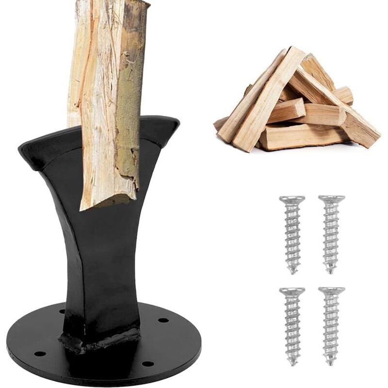 INHHUB Manueller Holzspalter – Hochleistungs-Schnellholzspalter, Brennholzspalter für kleine Kaminöfen – INHHUB