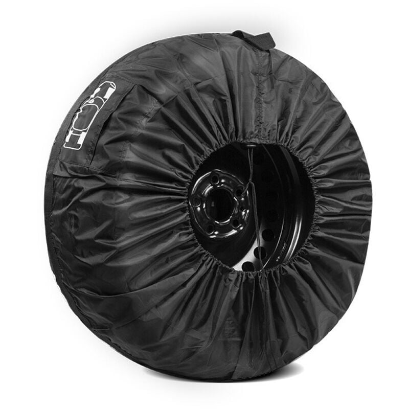 INHHUB Autoreifenabdeckung, universelle Ersatzreifenabdeckung, Staubschutzhülle aus Oxford-Stoff, Aufbewahrungstasche für Autoreifen – Versailles –