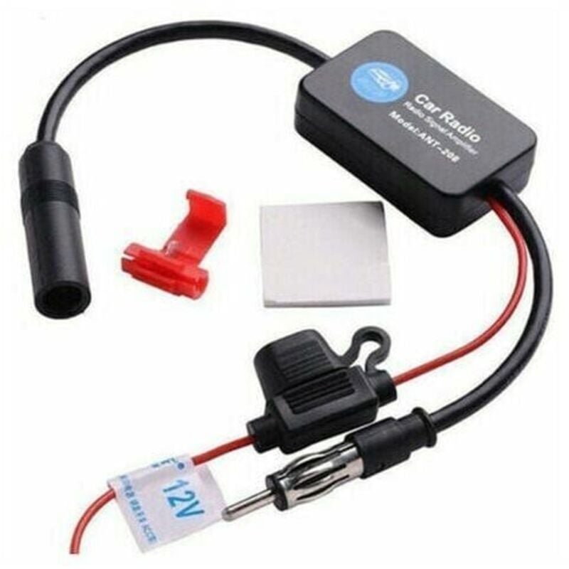 INHHUB Autoradio-Signalverstärker Stereo-Booster 12V-INHHUB