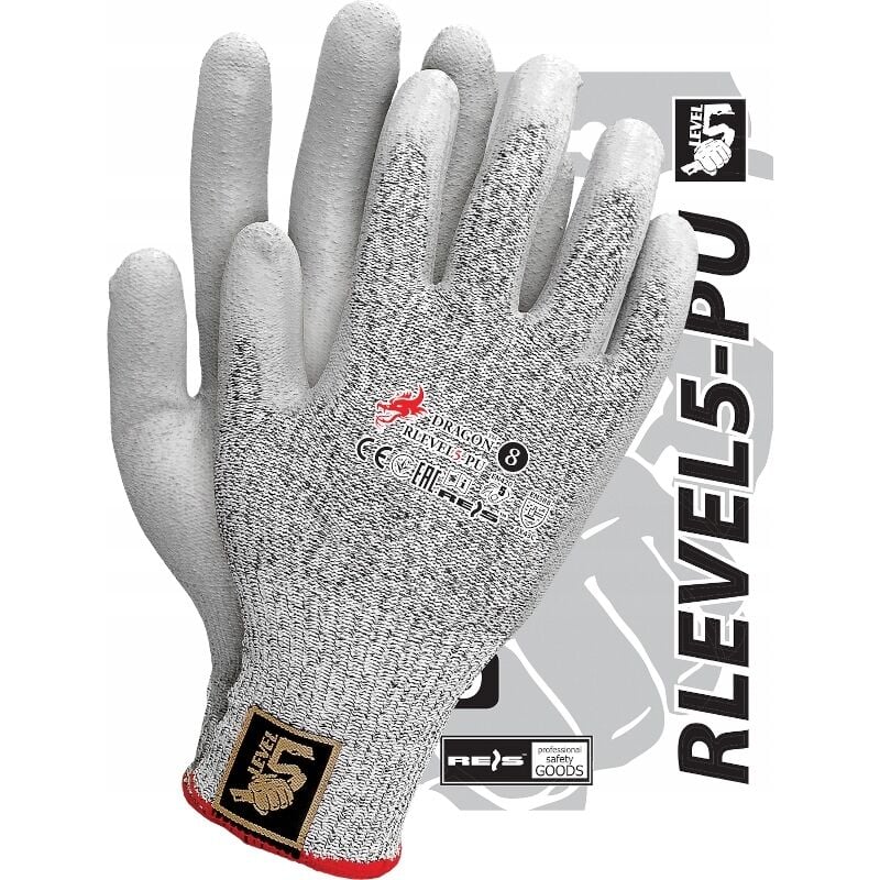 DRAGON RLEVEL starke Schnittschutzhandschuhe Größe 7