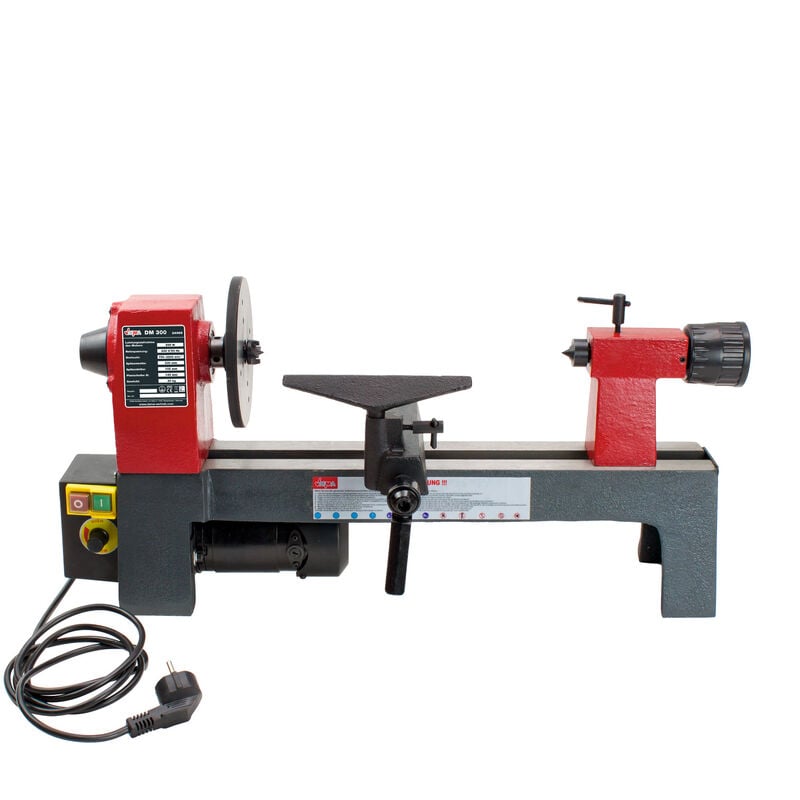 Dema - Drechselmaschine Drechselbank Drehmaschine Drehbank dm 300 Spitzenweite 330 mm