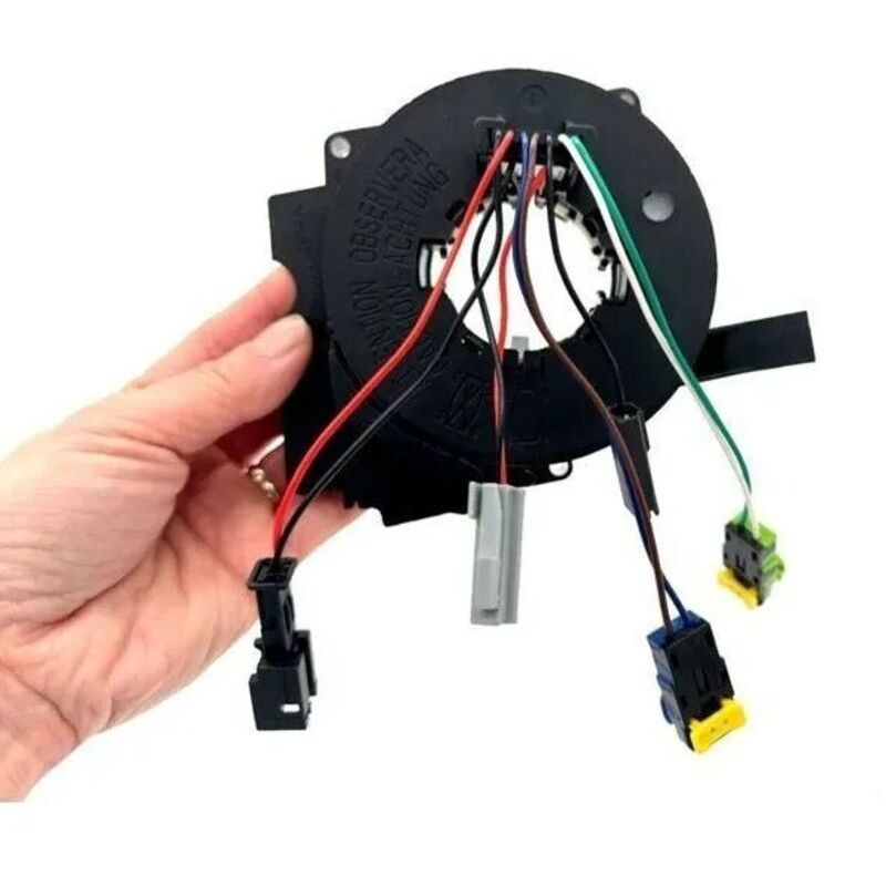 Drehkontakt mit Airbagfeder, Lenkrad Scénic 2 Commodo 7701060399, 8200127733