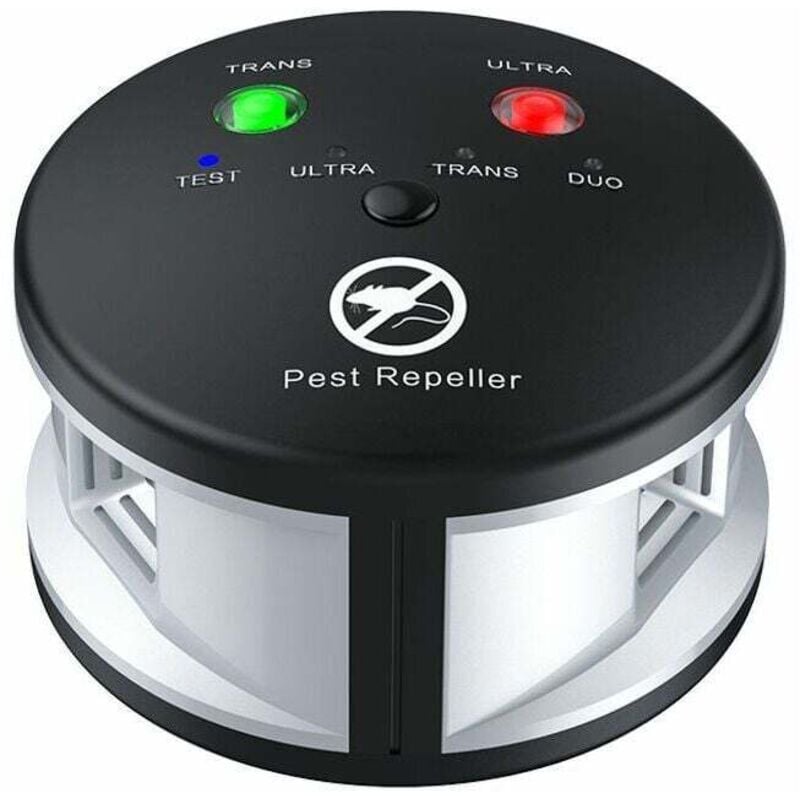 Dreifaches Ultraschall-Abwehrmittel für Mäuse, Ratten, Nagetiere, Eichhörnchen