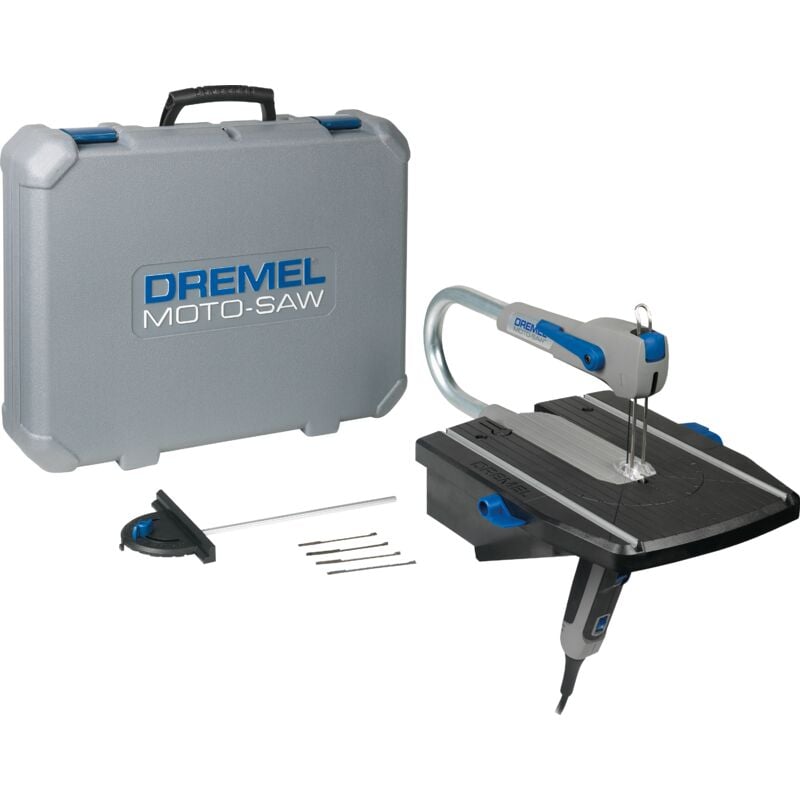 Dremel Moto-Saw MS20, 5 tlg. Zubehör, Parallelanschlag, Tragekoffer