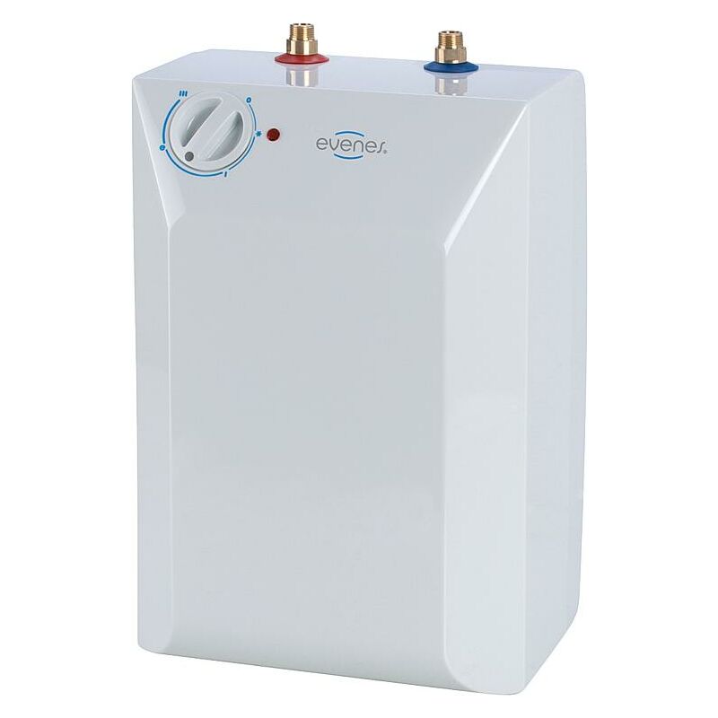 Evenes ® - evenes Warmwasserspeicher Boiler Drucklos 10 Liter Übertisch/Unterisch 230V 2 kW TG10-Obertisch