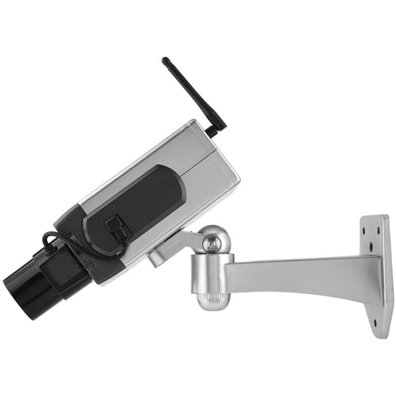 Dummy-Kamera Überwachung Fake Kamera Automatisch Rotierend für Außen/Innen