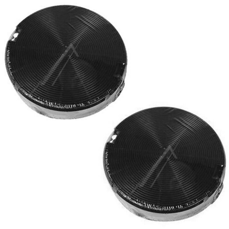 Ersatzteil - 2er Set Kohlefilter KITFC155 CR490 - - faber, smeg, beko, airlux, zanussi, faure, electrolux Franke aeg, progress, zanker, whirlpool,