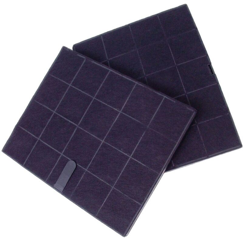 De Dietrich - Ersatzteil - 2er Set Kohlefilter 235 x 190 mm AFFCAF16 airforce - - airforce electrolux, broan