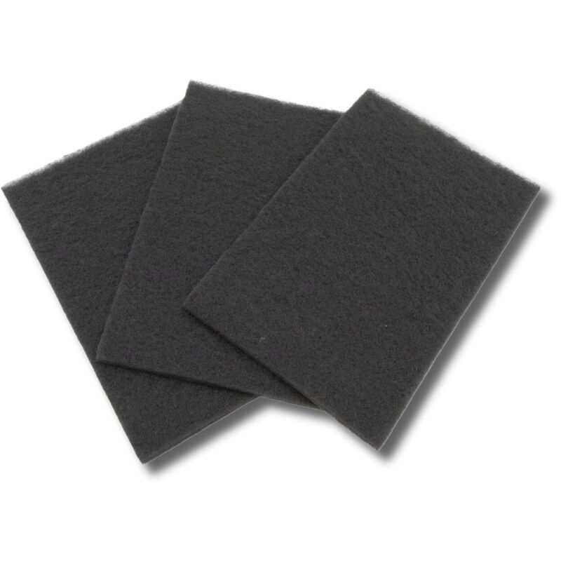 De Dietrich - Ersatzteil - Set 3 Kohlefiltern + Befestigungen AK550AE1 -