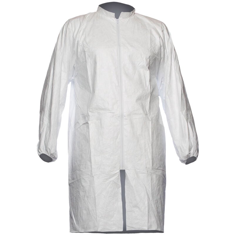 Gr .S (46/48) TYVEK® 500 LABORKITTEL weiß TYVEK 500 LABCOAT