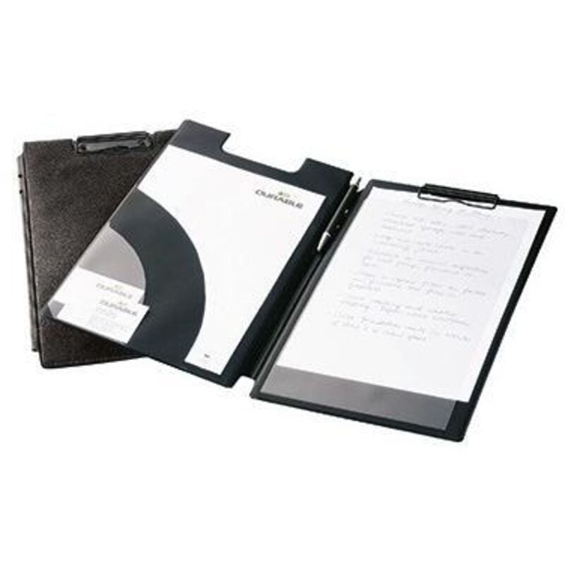 Klemmbrettmappe 26,3 x 38,5 cm (b x h) Kunststoff schwarz