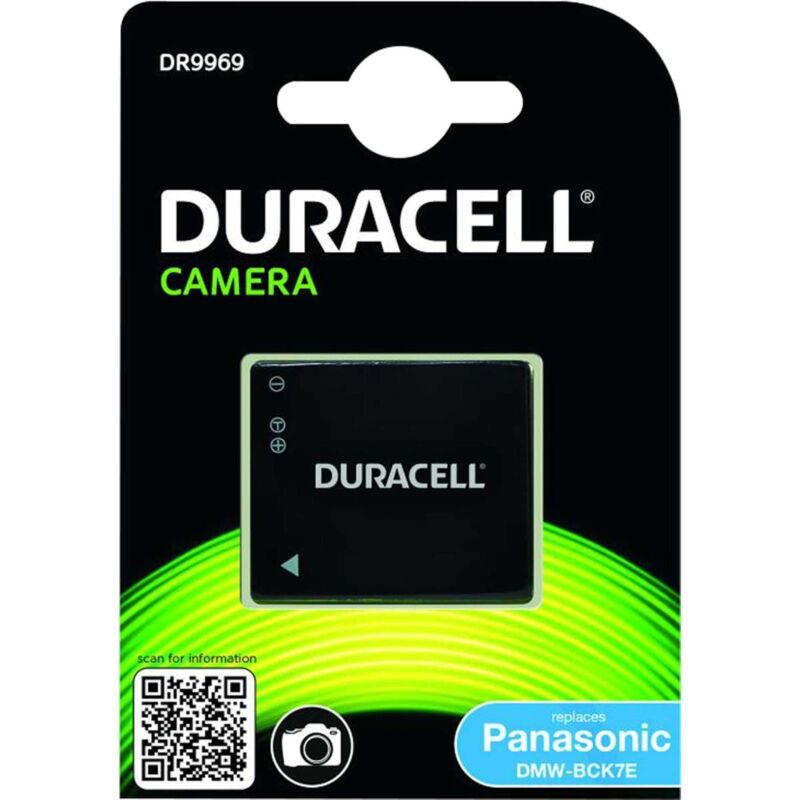 Duracell - DMW-BCK7 Kamera-Akku ersetzt Original-Akku (Kamera) DMW-BCK7E 3.6 v 630 mAh