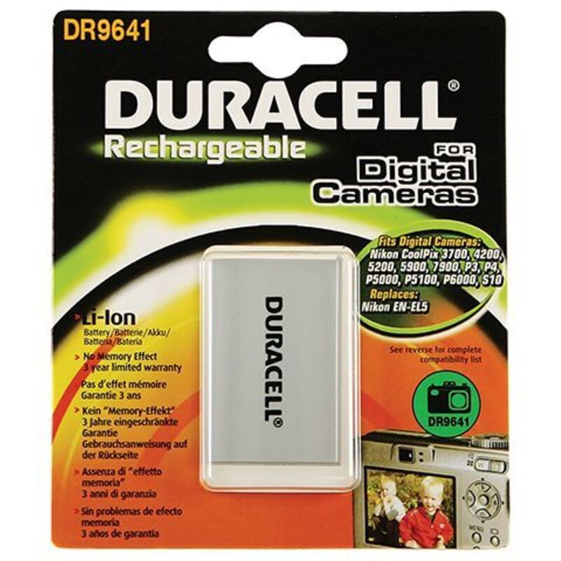 Duracell EN-EL5 Kamera-Akku ersetzt Original-Akku (Kamera) EN-EL5 3.7 V 1150 mAh