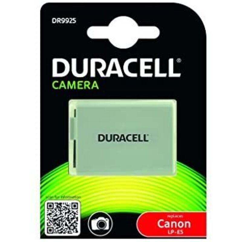 Duracell - LP-E5 Kamera-Akku ersetzt Original-Akku (Kamera) LP-E5 7.4 v 1020 mAh