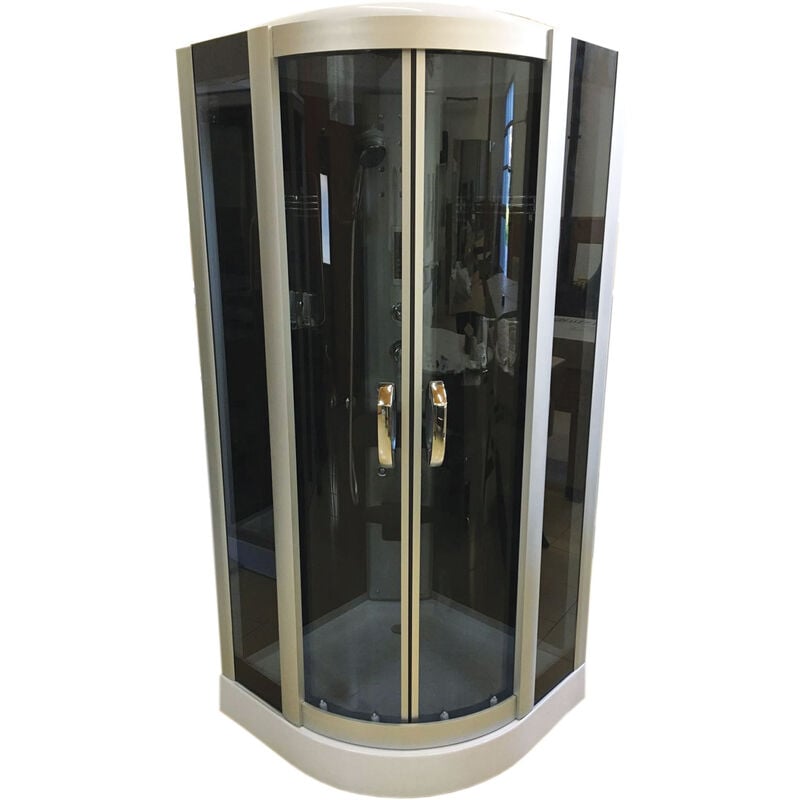 Duschkabine mit Hydromassage 90 x 90 - New York