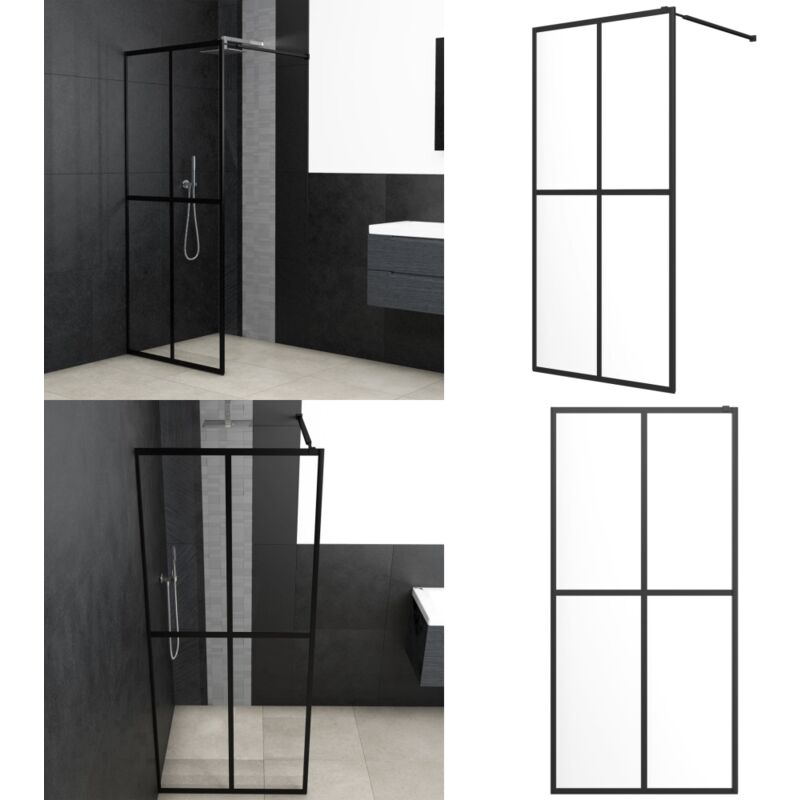 Duschwand für Walk-in Dusche Klares Sicherheitsglas 100x195 cm - Dusche - Duschwand - Walk-in Dusche - Sicherheitsglas - Duschkabine - Home & Living